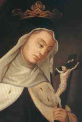 Françoise d'Amboise, tableau de Machard