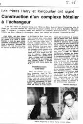 Ouest-France, édition de Quimper, 5 juin 1986