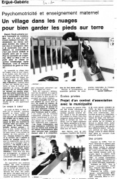 Ouest-France, édition de Quimper, 30 octobre 1985