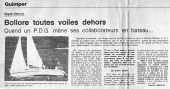 Ouest-France, édition de Quimper, 2 avril 1985