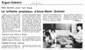 Ouest-France, édition de Quimper, 14 juin 1985