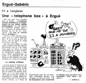Ouest-France, édition de Quimper, 20 juin 1985