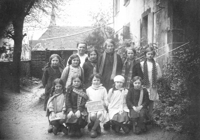 L'école des filles en 1935