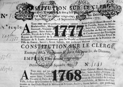 Les deux constitutions gabéricoises de 1768 et 1777