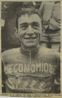 Marcel en 1962 avant la course de Hénansal (22)