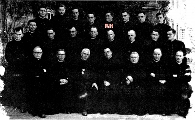Les professeurs de Pont-Croix en 1945-46- RH = René Huitric