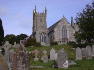 Saint Constantine Church in Constantine Village, Kerrier, Cornwall