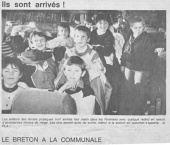 Ouest-France, édition de Quimper, 18 janvier 1986