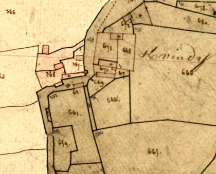 Kerveady en 1834