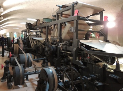 machine du musée de Vidalon-les-Annonay