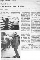 Ouest-France, édition de Quimper, 3 février 1988