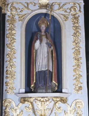 Statue de St-Guillaume à Loudéac