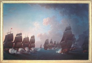 Combat de la Dominique, 17 Avril 1780