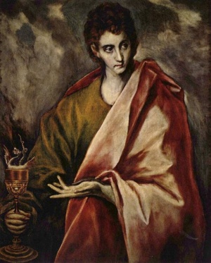 saint Jean apôtre par Le Greco