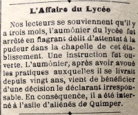 Démocratie Bretonne, 25 juillet 1908