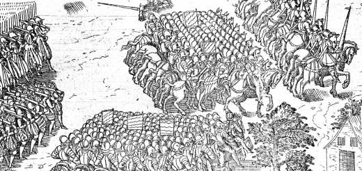 Bataille de Dreux 1562, gravure de Tortorel et Perrissin