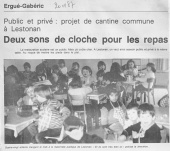 Ouest-France, édition de Quimper, 20 janvier 1987