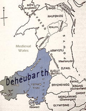 Deheubarth, Pays de Galles