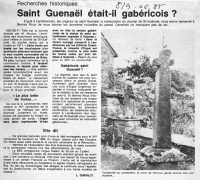 Ouest-France, édition de Quimper, 8 juin 1985