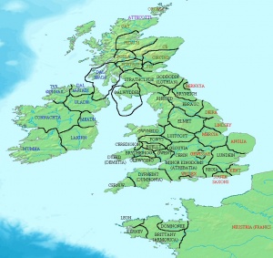 cartes des pays celtes et anglaus