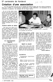 Ouest-France, édition de Quimper, 11 septembre 1986