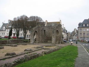 Ruines de l'église d'Aleth