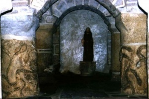 Crype de St-Mélar en l'église de Lanmeur