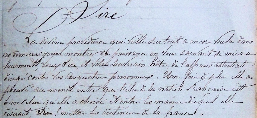 Archives Municipales d'Ergué-Gabéric, extrait folio 111, séance du 23 juin 1867