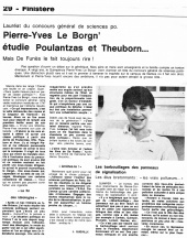 Ouest-France, édition de Quimper, 30 juin 1985