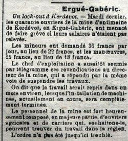 Le Finistère, 15 octobre 1927